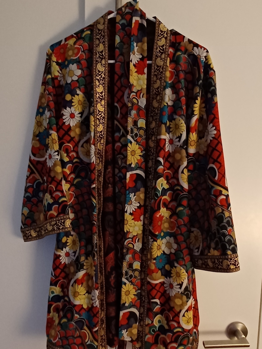 Floral Multi-Color Women’s Kimono Robe
